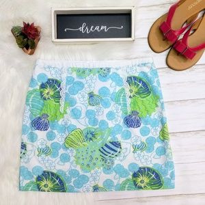 Lilly Pulitzer Shell Shocked Lace Skirt